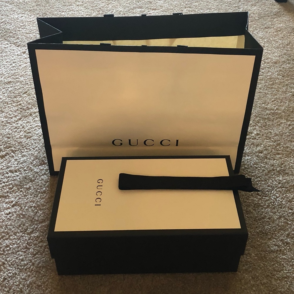 Gucci original empty shoe box